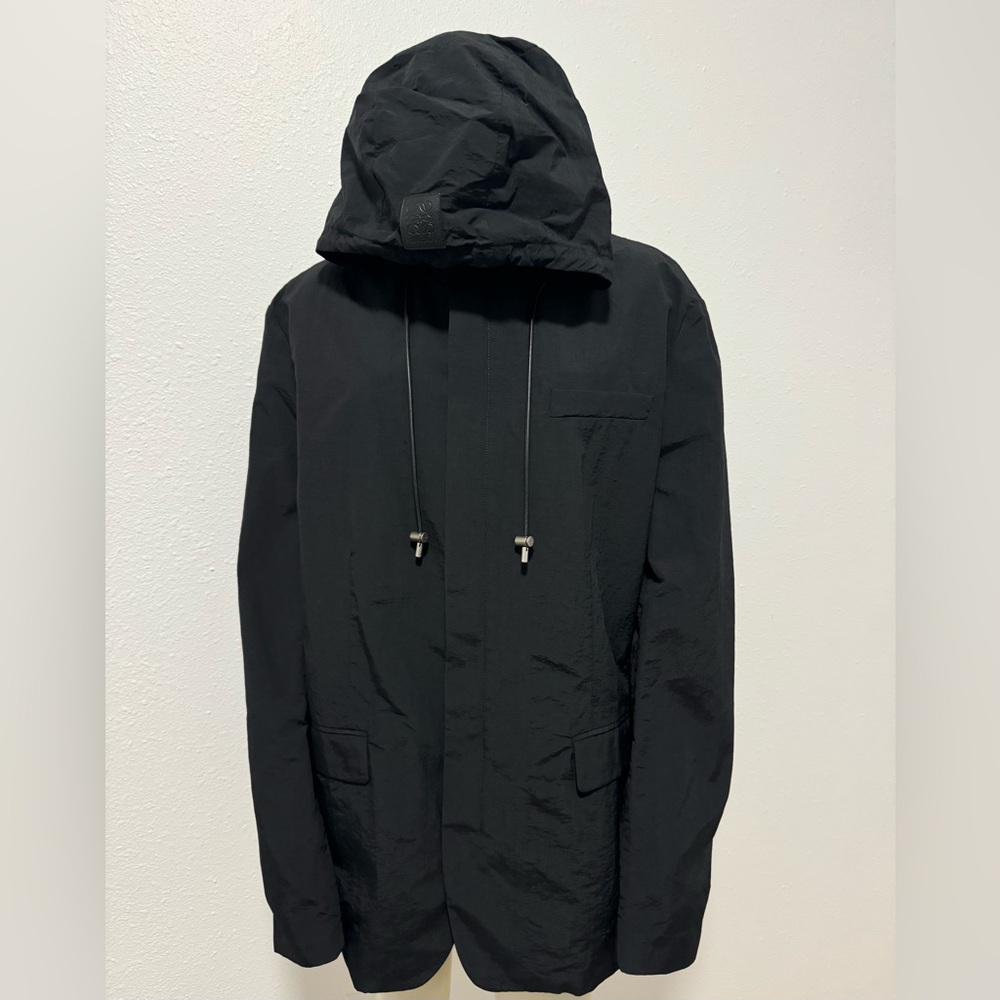 NWT LOEWE Nylon Jacket in Black - Picture 2 of 15